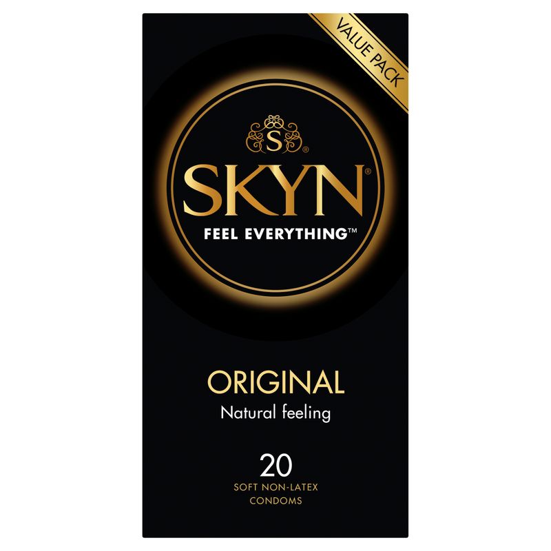 Skyn Original – Natural Feeling Polyisoprene Condoms 53mm 20 Pack > Essentials > Condoms > Non-Latex
