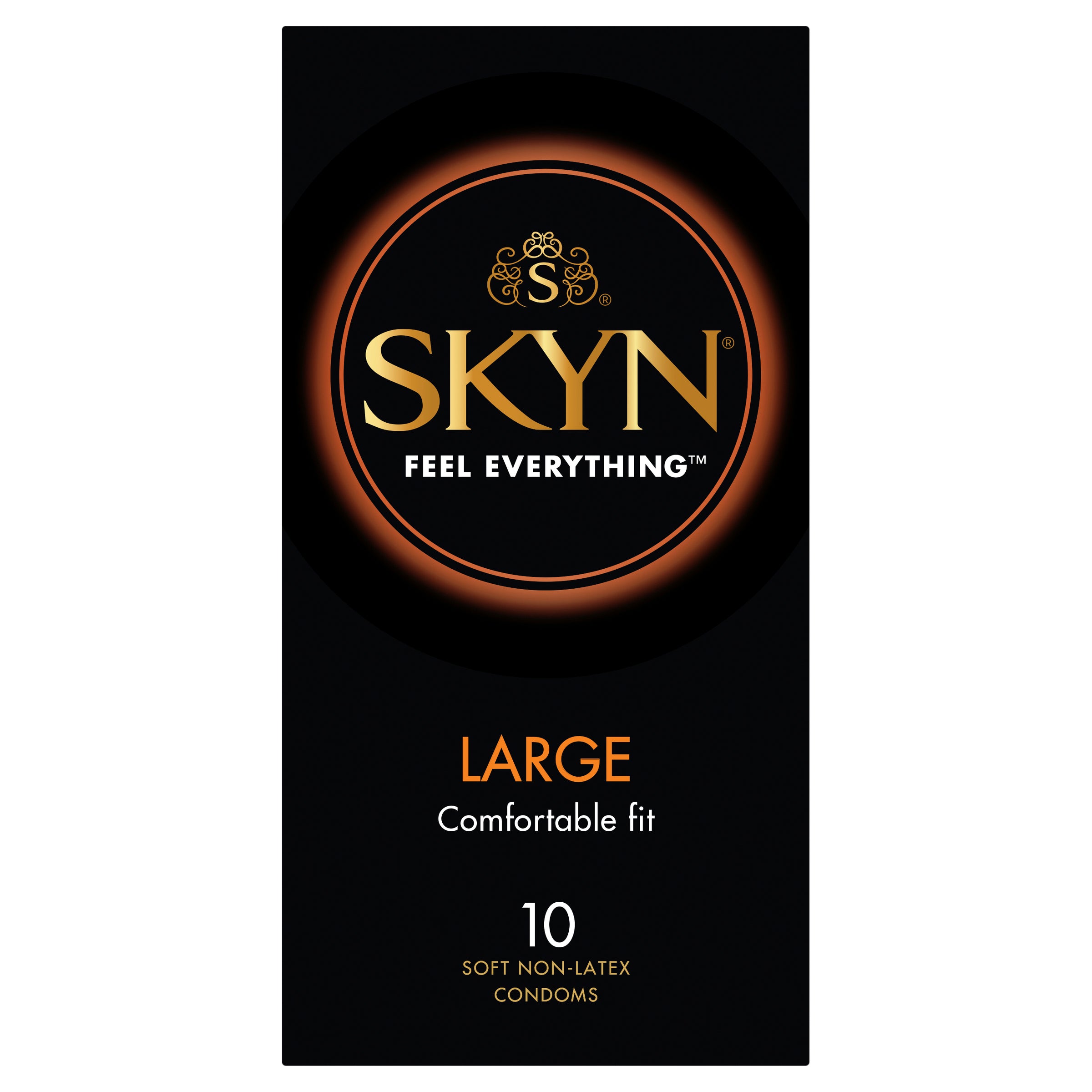 Skyn Large – Extra Comfort Polyisoprene Condoms 56mm 10 Pack > Essentials > Condoms