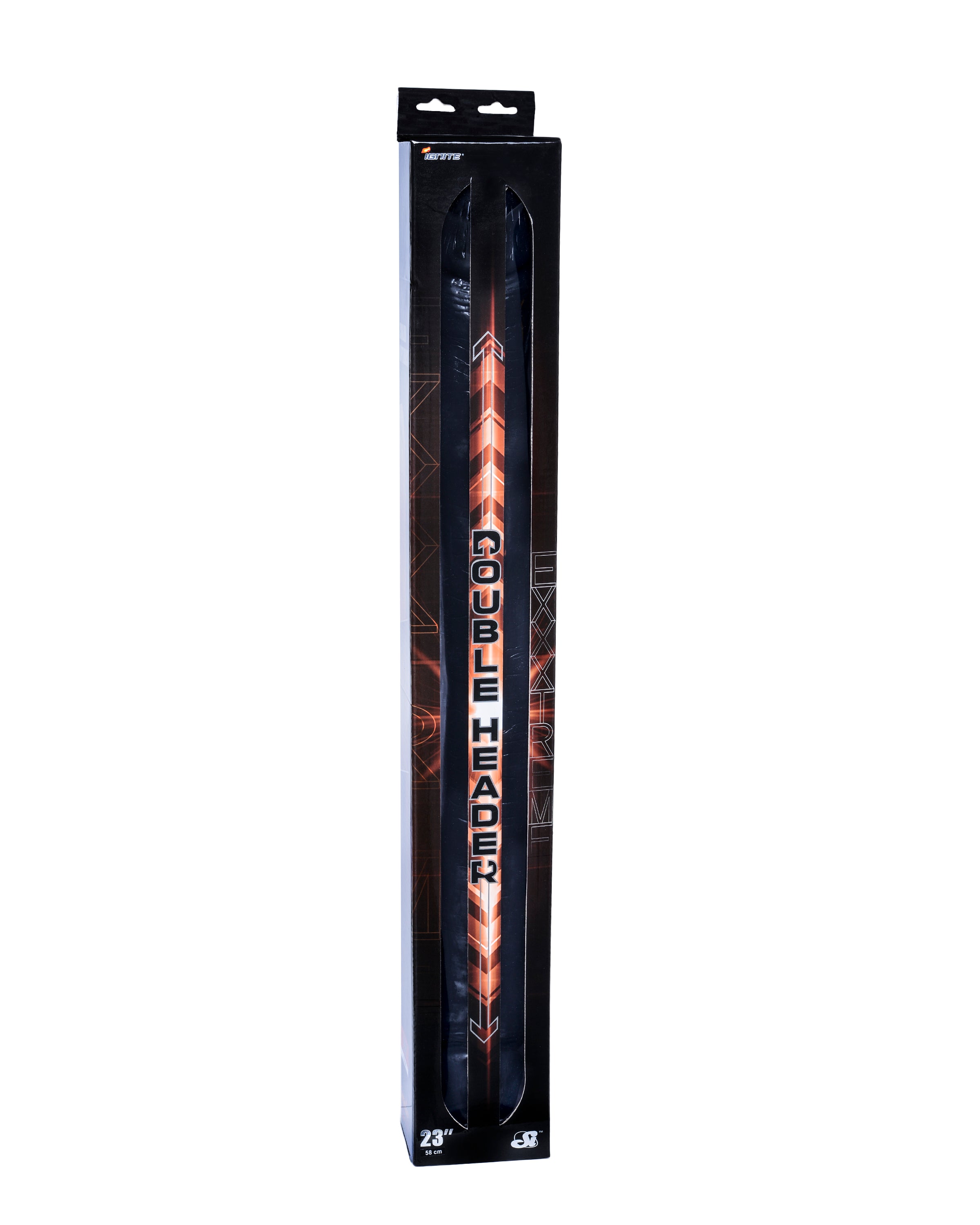Exxxtreme Double Dong 23in Black Realistic PVC 2.35in Double Dongs