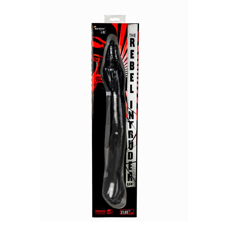 The Rebel Intruder – Double-Ended 21.65 Inch Dual-Ended Dildo Black > Anal Range > Oversized Anal Toys