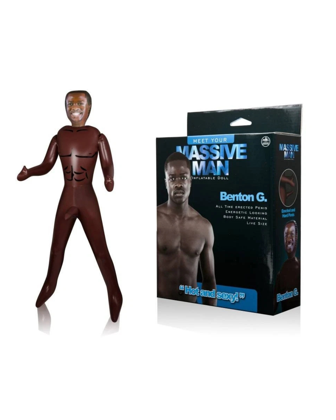 Massive Man Brenton G PVC Doll 1.54 Meters Inflatable Male Doll > Sex Toys > Sex Dolls > Novelty Inflatables Main image
