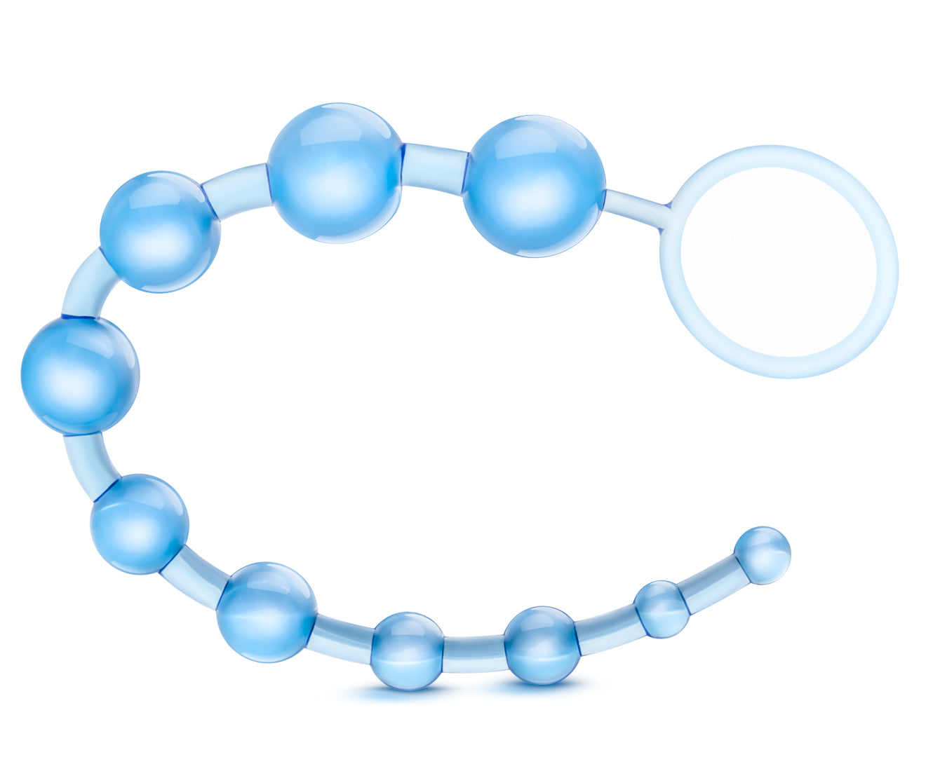 B Yours Basic Beads Blue 10 Gradual Beads for Pleasure Beads