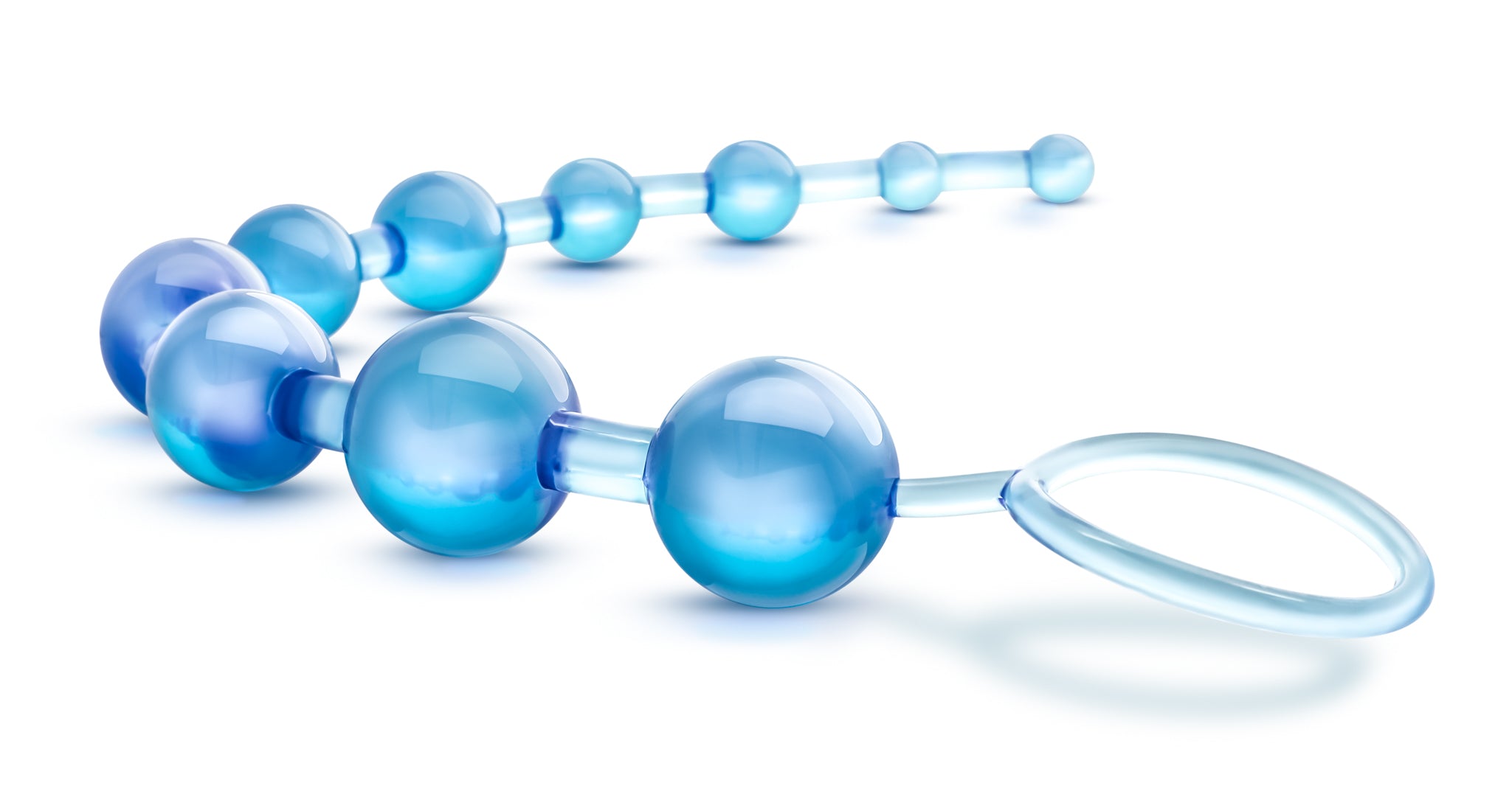 B Yours Basic Beads Blue 10 Gradual Beads for Pleasure Beads