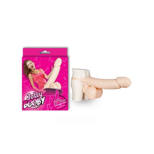 Jolly Booby Inflatable Penis – 27 Inch Inflatable Adult Sex Toy Secondary image