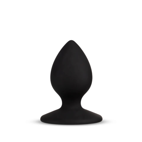Temptasia Slave Plug Black Anal Toy for Boundaries Exploration Butt Plugs