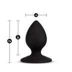 Temptasia Slave Plug Black Anal Toy > Anal Range > Butt Plugs