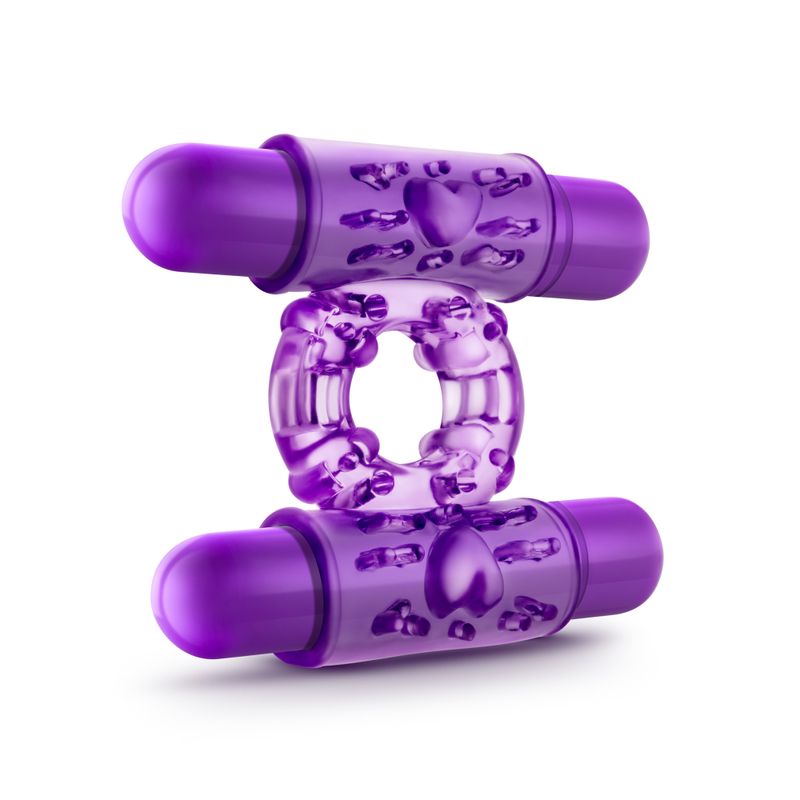 Play With Me Double Play – Dual Vibrating Cock Ring > Cock Ring > Vibrating