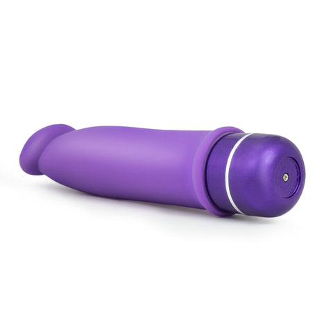 Luxe Purity Purple 7.5 Inch Silicone Vibrator Vibrators