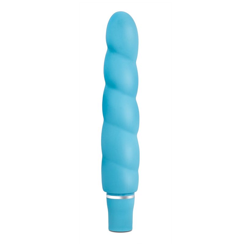 Luxe Anastasia Aqua 5.25 Inch Vibrating Silicone Toy > Vibrators > Standard Vibrators