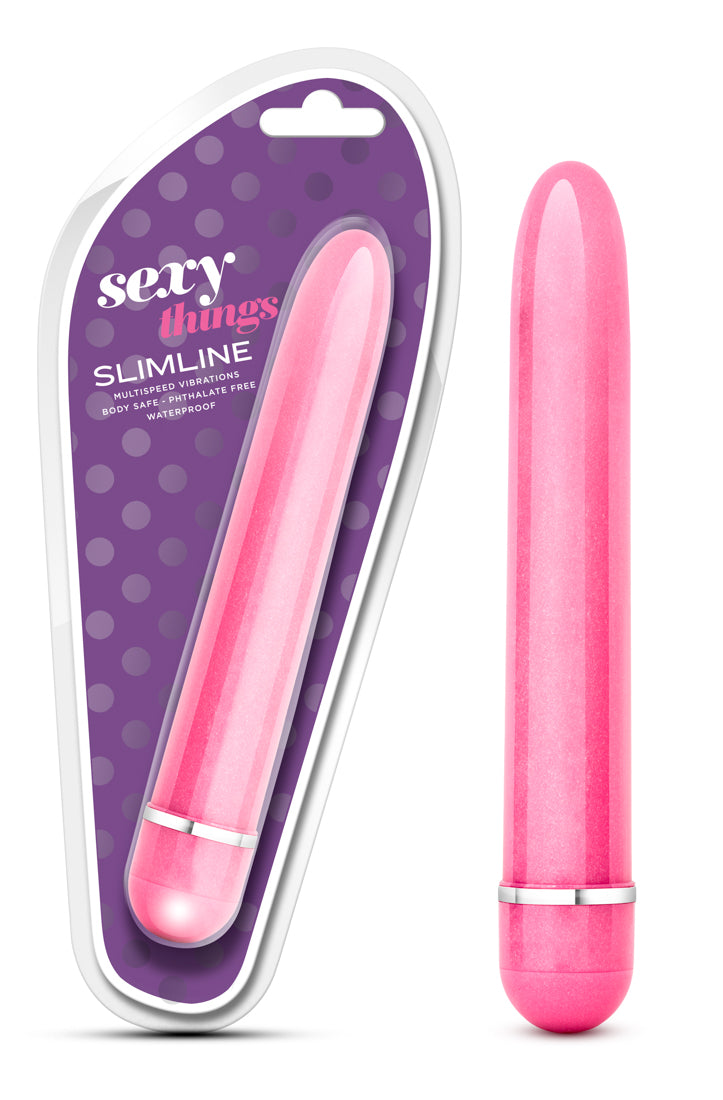 Sexy Things Slimline Vibe Pink 7 Inch Vibrator Pink > Vibrators > Standard Vibrators Main image
