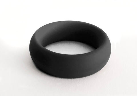 Meat Rack Cock Ring Black 44mm Inner Diameter with 3x Stretch COCK RINGS