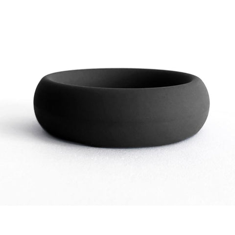 Meat Rack Cock Ring Black 44mm Inner Diameter with 3x Stretch COCK RINGS