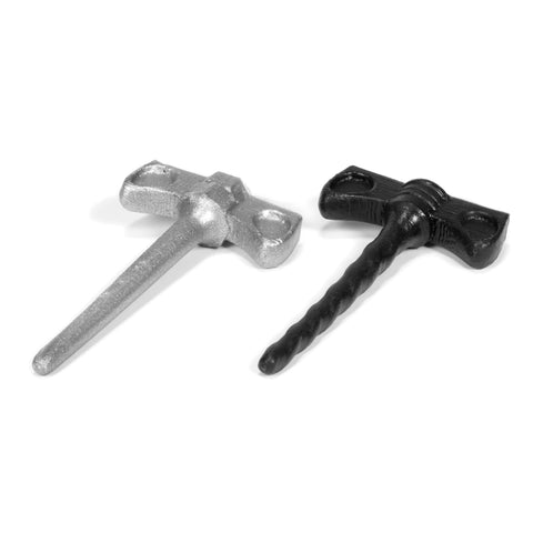 Cockscrews Sounds 2pc Black/Zink Sounding Rods