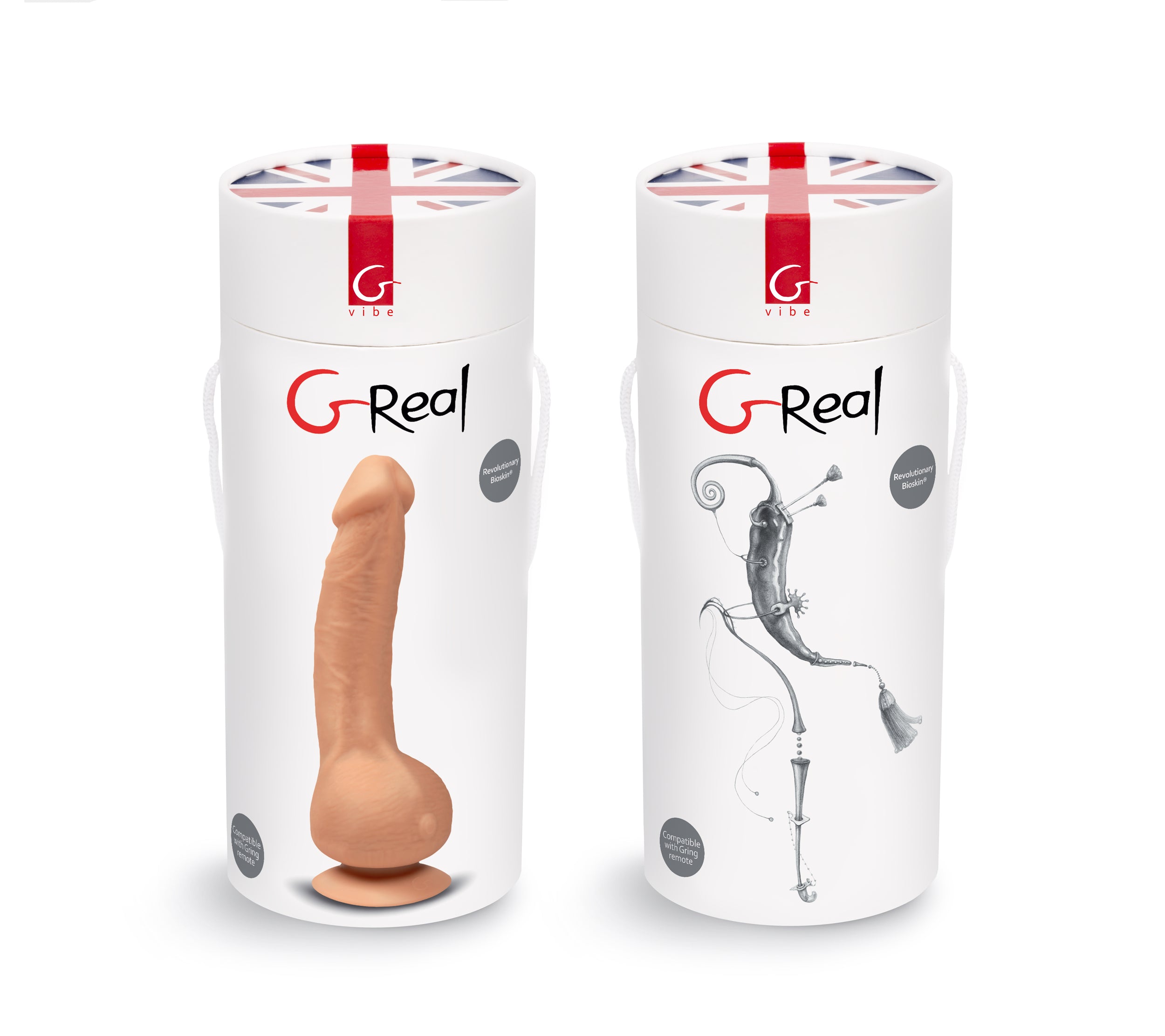 Greal Flesh w Suction Cup 22 x 3.7 cm Premium Toy > Dildos > Realistic Dildos