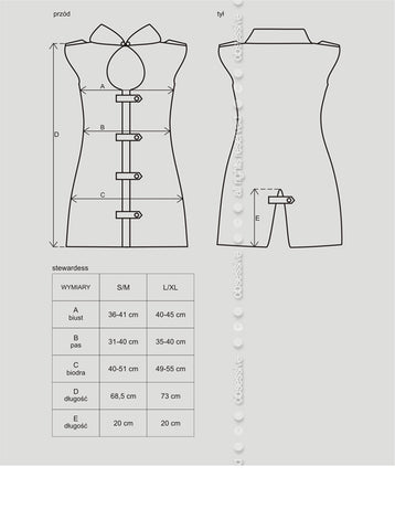Sexy Grey Stewardess Costume Three Piece Set for Women Costumes
