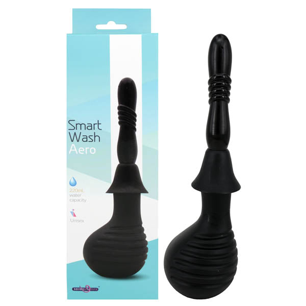 Smart Wash Aero Unisex Douche for Clean and Enjoyable Anal Play Black Douches