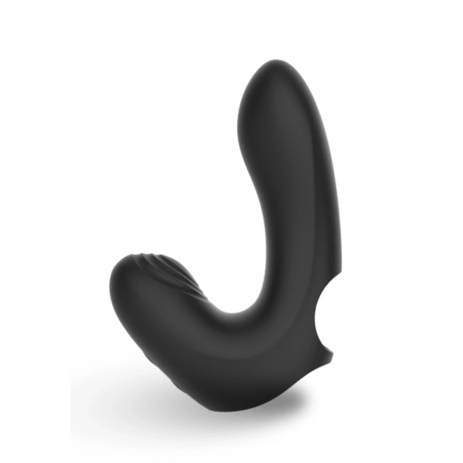 Ashella Vibes Black G-spot Clitoral Thumper Finger Vibe Waterproof > Vibrators > Finger Vibrators