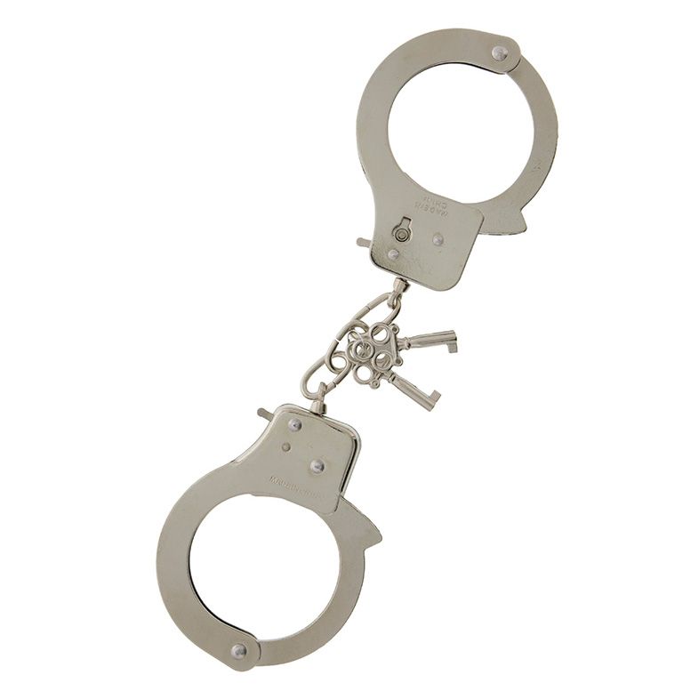 Original Metal Handcuffs With Keys For Intimate Play Default Title > Bondage Gear > Handcuffs