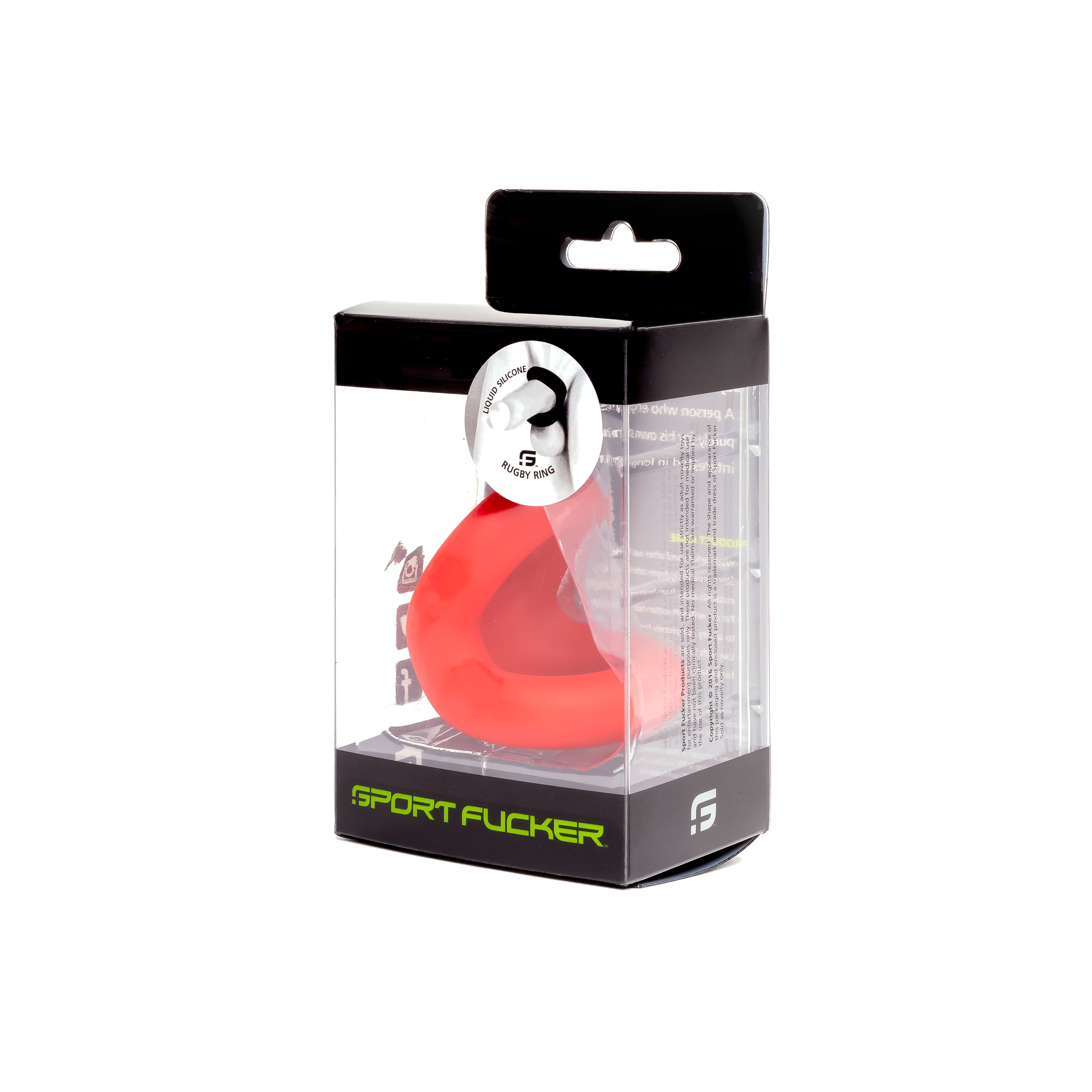 Rugby Ring By Sport Fucker Red Comfortable Width Cock Ring > Cock Ring > Sling