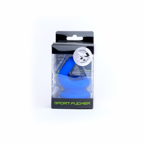 Sport Fucker Switch Hitter Blue Cock Ring and Ball Stretcher 36mm Blue COCK RINGS Sling