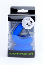 Sport Fucker Switch Hitter Cock Ring and Ball Stretcher Blue