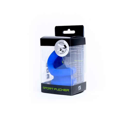 Sport Fucker Switch Hitter Blue Cock Ring and Ball Stretcher 36mm COCK RINGS Sling