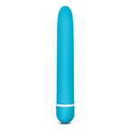 Rose Luxuriate Blue 7 Inch Vibrator with Satin Finish Blue > Vibrators > Standard Vibrators