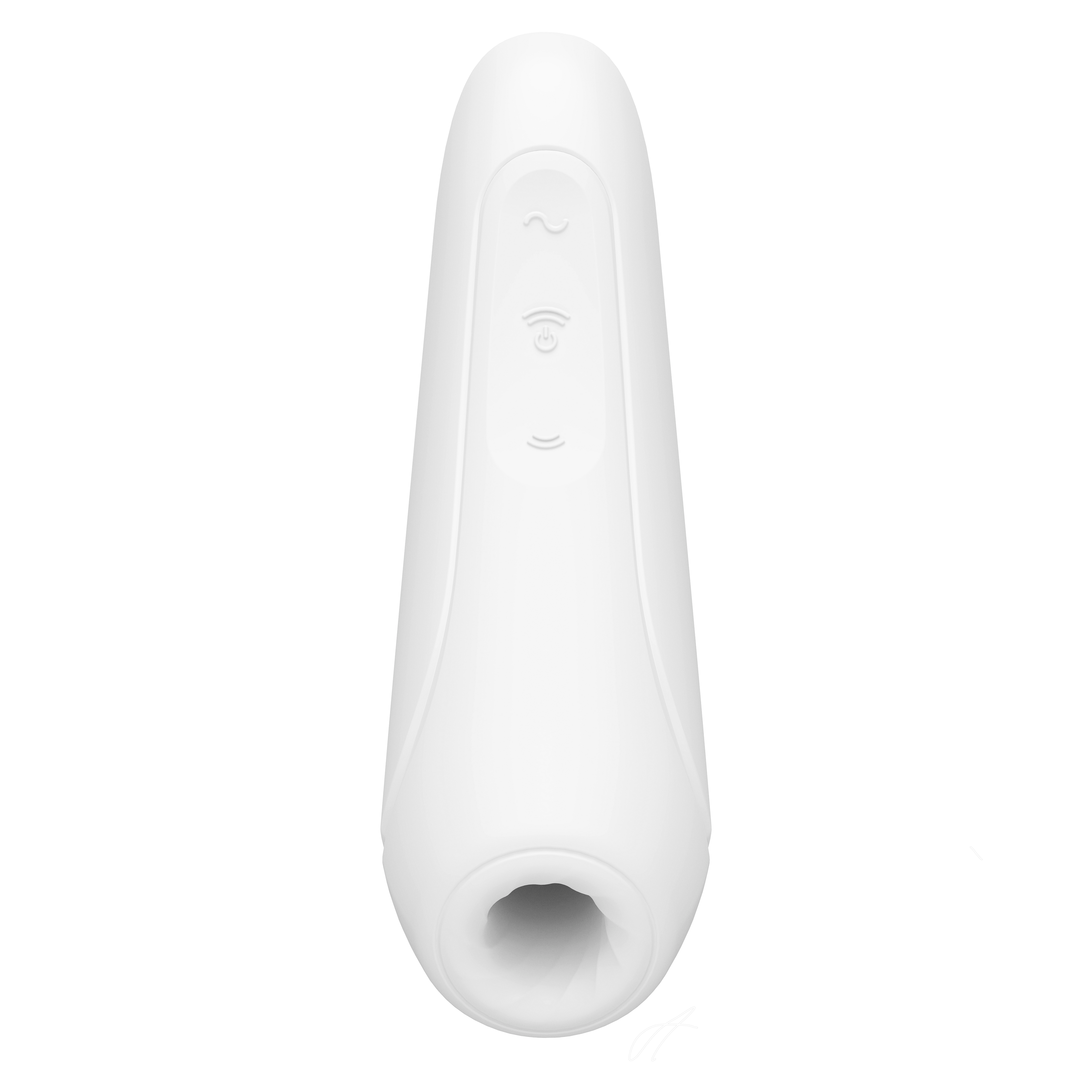 Satisfyer Curvy1+ Clitoral Stimulator – Rechargeable Silicone Pleasure Device White > Sex Toys For Ladies > Air Pulsation