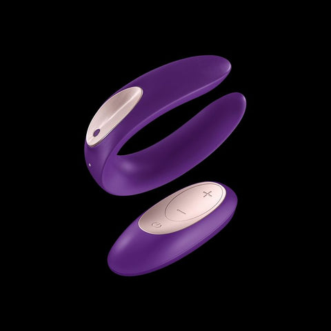 Satisfyer Partner Double Plus – Remote-Controlled Couples Vibrator Purple > Sex Toys > Couples Toys