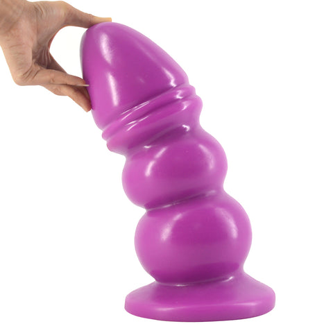 Huge Anal Plug Purple 33cm x 12.7cm for Ultimate Pleasure Butt Plugs