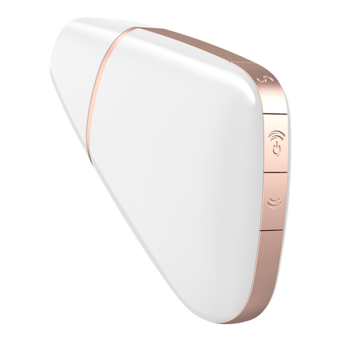 Satisfyer Love Triangle White - Compact Pleasure Device STIMULATORS
