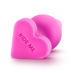 Naughtier Candy Heart Ride Me - Heart Shaped Butt Plug