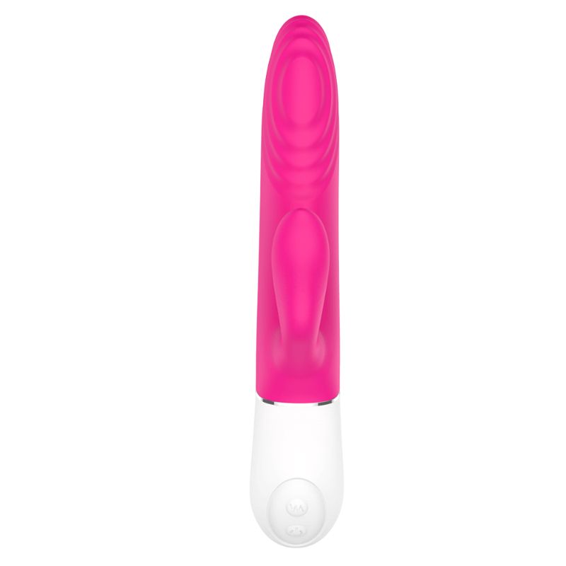 Lighter Thrusting Rabbit Vibrator Pink with 9 Speeds > Vibrators > Ladies > Rabbit Multi