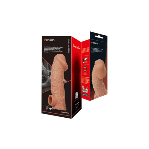 Cock Sleeve 1 Medium - Soft Silicone Pleasure Sleeve M SLEEVES