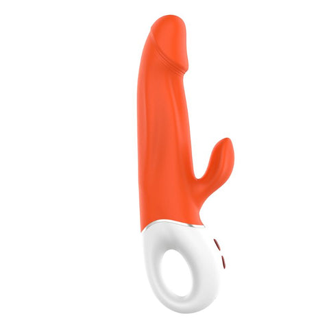 Wave Rabbit Orange Pleasure Device 227mm x 78mm VIBRATORS-RABBIT