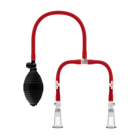 Temptasia Nipple Squeeze Pump System in Black Pumps Female