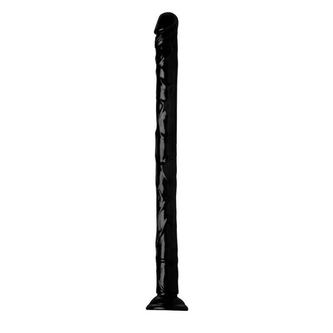 Realistic Hose – 19 Inch Textured Dildo Black > Dildos > Oversized Toys