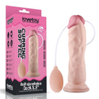 Lovetoy Cumming Softee Squirting 8.5 Inch Soft Realistic Cock – Squirting Dildo > Dildos > Squirting Dildos