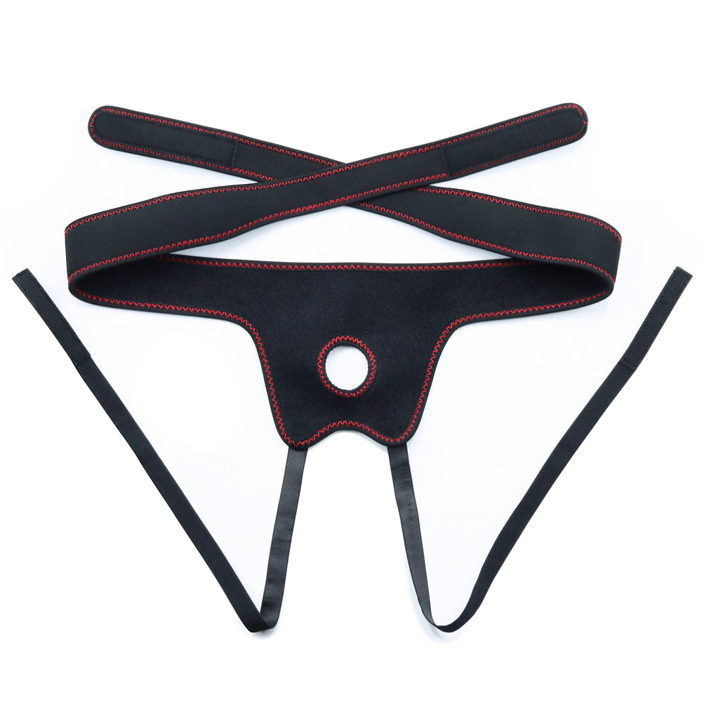 Easy Strap-on Set 7" (Flesh) > Dildos > Strap On Harnesses
