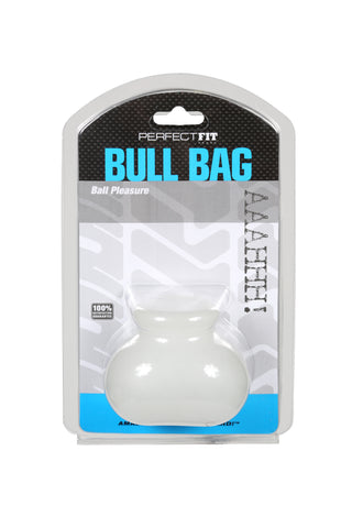Bull Bag Clear Scrotum Stretcher and Weight Toy Ball Stretcher