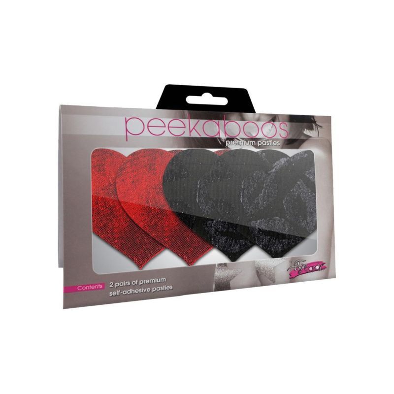Peekaboo Stolen Kisses Hearts – Pasties > Clothes > Pasties