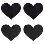 Peekaboo Black Hearts Pasties – Heart-Shaped Pasties Default Title > Clothes > Pasties