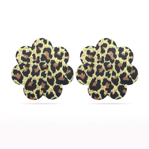Leopard Sexy Nipple Pasties Twin Pack for Daring Outfit Accessories Pasties