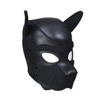 Puppy Play Mask (Black) – Neoprene Rubber > Bondage Gear > Masks