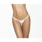 Y Back Thong White White Small Medium > Clothes > Panties