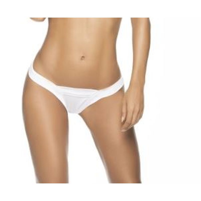 Perfect Thong – Glossy Wet Look Black Lingerie Thong White S M > Clothes > Panties