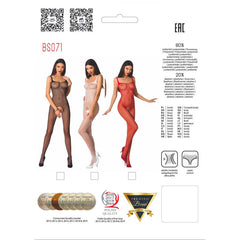 Bodystocking BS071 Red