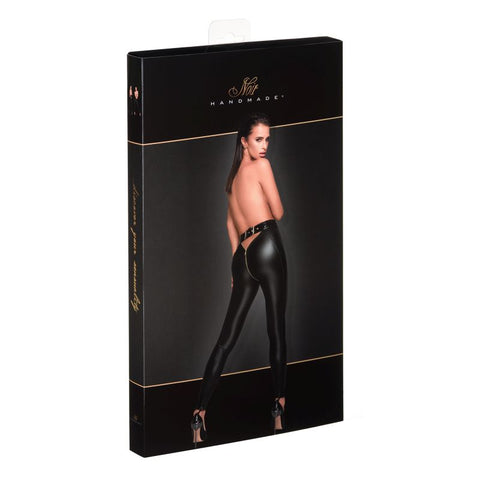 Low Cut Back Leggings with Gold Zipper and Adjustable Waistband > Clothes > Stockings