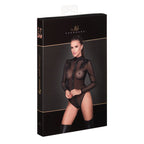 Zipped Tulle Bodysuit with Embroidery > Clothes > Bodies and Playsuits