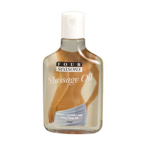 Four Seasons Massage Oil 150 mls with Lavender and Ylang Ylang Scent Default Title > Essentials > Massage Oil